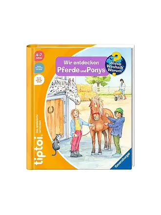 RAVENSBURGER | TIPTOI  Wieso Weshalb Warum -  Wir entdecken Pferde und Ponys | 